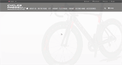 Desktop Screenshot of cyclespassieu.com