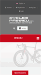 Mobile Screenshot of cyclespassieu.com